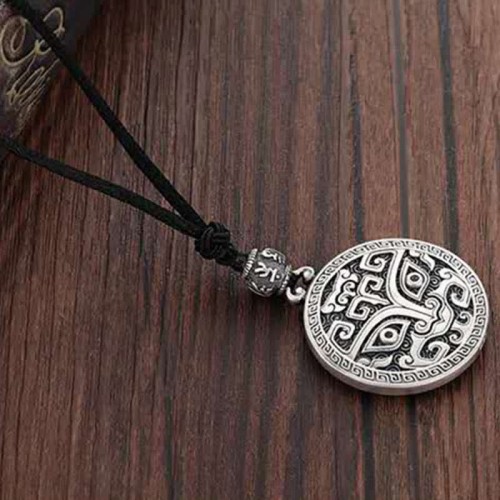 Feng Shui Taotie Wealth Necklace Pendant