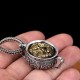Treasure Bowl Copper Coin Wealth Necklace Pendant