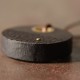 Handcrafted Ebony Wood Copper Peace Necklace Handcrafted Ebony Wood Copper Peace Necklace
