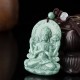 Four-armed Avalokitesvara Jade Amulet Necklace Four-armed Avalokitesvara Jade Amulet Necklace