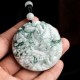 Mountain Landscape Jade Abundance Necklace