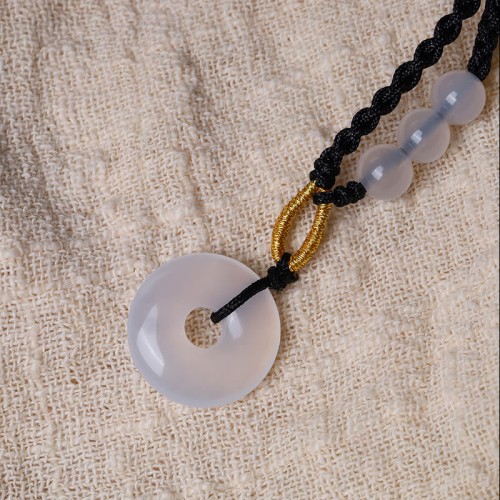 Strawberry Quartz Chalcedony Healing Necklace Pendant Strawberry Quartz Chalcedony Healing Necklace Pendant