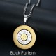 Bagua Amulet Harmony Rotatable Necklace Bagua Amulet Harmony Rotatable Necklace