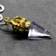 Tibetan Dorje Vajra Lotus Liuli Strength Necklace Pendant Tibetan Dorje Vajra Lotus Liuli Strength Necklace Pendant