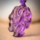 Amethyst Citrine Nine-Tailed Fox Luck Necklace Pendant Amethyst Citrine Nine-Tailed Fox Luck Necklace Pendant