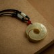 Peace Buckle Red Sandalwood Agate Necklace Peace Buckle Red Sandalwood Agate Necklace