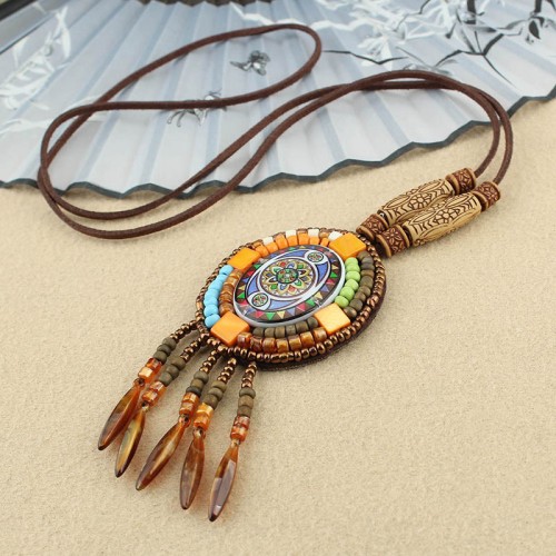Mandala Beads Creativity Necklace Pendant
