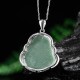 Laughing Buddha Jade Abundance Necklace Pendant Laughing Buddha Jade Abundance Necklace Pendant