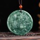 Natural Jade Kirin Abundance Necklace