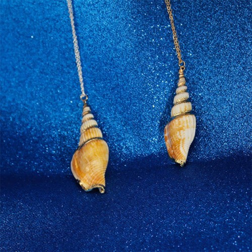 Shankha Conch Shell Lucky Necklace Shankha Conch Shell Lucky Necklace