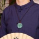 Dragon Jade Yin Yang Balance Necklace