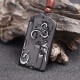 Black Obsidian Dragon Phoenix Success Necklace
