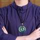 Jade Peace Buckle Luck Prosperity Pendant