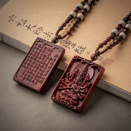 Chinese Zodiac Buddha Sandalwood Protection Necklace Chinese Zodiac Buddha Sandalwood Protection Necklace