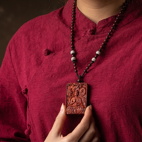 Chinese Zodiac Buddha Sandalwood Protection Necklace Chinese Zodiac Buddha Sandalwood Protection Necklace