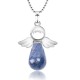 Little Angel Wings Crystal Luck Necklace Little Angel Wings Crystal Luck Necklace