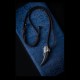 925 Silver Black Obsidian Wolf Tooth Strength Necklace 925 Silver Black Obsidian Wolf Tooth Strength Necklace
