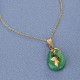 Jade Oval Blessing Fortune Necklace Jade Oval Blessing Fortune Necklace