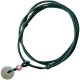 Round Jade Peace Lotus Abundance Necklace Pendant