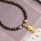 Feng Shui Obsidian PiXiu Wealth Necklace Feng Shui Obsidian PiXiu Wealth Necklace