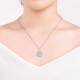 925 Silver Laughing Buddha Jade Luck Necklace 925 Silver Laughing Buddha Jade Luck Necklace