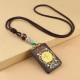 Tibet God of Wealth Ebony Peace Necklace Tibet God of Wealth Ebony Peace Necklace