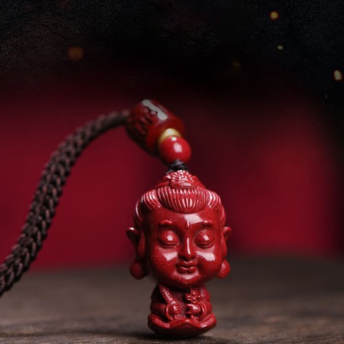 Chinese Zodiac Cinnabar Amulet Evil Spirit Protection Necklace Pendant Chinese Zodiac Cinnabar Amulet Evil Spirit Protection Necklace Pendant