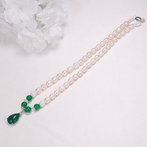 Pearl Bead Waterdrop Calm Necklace Pendant Pearl Bead Waterdrop Calm Necklace Pendant