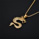 Chinese Zodiac Dragon Zircon Protection Necklace Chinese Zodiac Dragon Zircon Protection Necklace