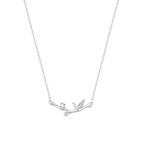 Bamboo Leaf Copper Zircon Wealth Necklace Pendant Bamboo Leaf Copper Zircon Wealth Necklace Pendant