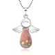 Little Angel Wings Crystal Luck Necklace Little Angel Wings Crystal Luck Necklace