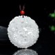 White Jade Dragon Protection Necklace Pendant