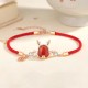 925 Sterling Silver Year of the Dragon Red Agate Necklace 925 Sterling Silver Year of the Dragon Red Agate Necklace