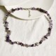 Natural Crystal Stone Luck Necklace Pendant Natural Crystal Stone Luck Necklace Pendant