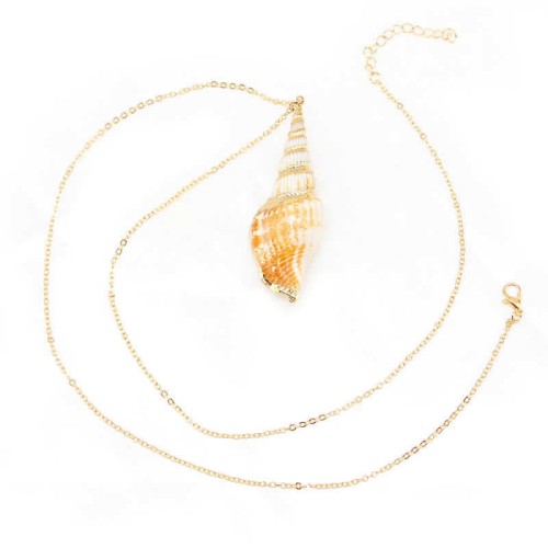 Shankha Conch Shell Lucky Necklace Shankha Conch Shell Lucky Necklace
