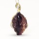 Colorful Fluorite Nine-Tailed Fox Protection Necklace Colorful Fluorite Nine-Tailed Fox Protection Necklace