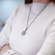 Laughing Buddha Hetian Jade Wealth Necklace