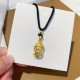 Gold Buddha Copper Wealth Necklace Pendant Gold Buddha Copper Wealth Necklace Pendant