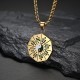 Bagua Yin Yang Titanium Steel Balance Necklace Bagua Yin Yang Titanium Steel Balance Necklace