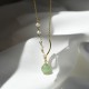 Hetian Jade Pearl Luck Bead Necklace Hetian Jade Pearl Luck Bead Necklace