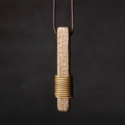 Vintage Copper Wealth Necklace Pendant Vintage Copper Wealth Necklace Pendant