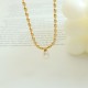 Pearl Bead Peace Necklace Pendant Pearl Bead Peace Necklace Pendant