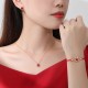 925 Sterling Silver Year of the Dragon Red Agate Necklace 925 Sterling Silver Year of the Dragon Red Agate Necklace