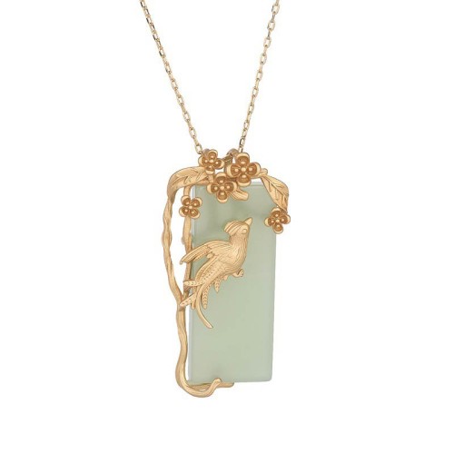 Green Aventurine Balance Necklace Pendant
