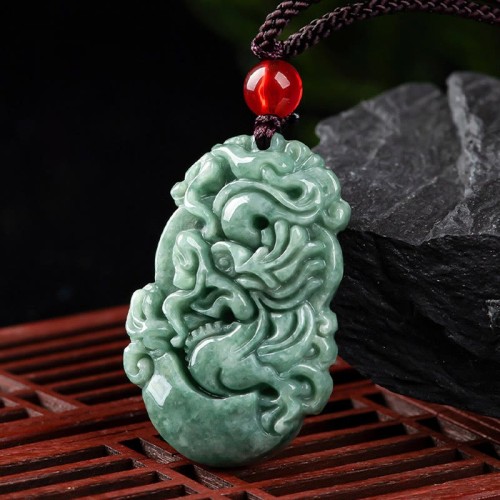 Natural Jade 12 Chinese Zodiac Prosperity Necklace Natural Jade 12 Chinese Zodiac Prosperity Necklace