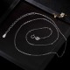 Zen Cairn Labradorite Crystal Calm Necklace