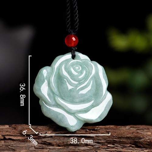 Lotus Jade Abundance Necklace Pendant Lotus Jade Abundance Necklace Pendant