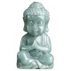 Jade Meditation Buddha Amulet Serenity Necklace