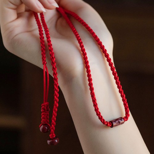 Natural Cinnabar Calm Blessing Belly Chain Natural Cinnabar Calm Blessing Belly Chain