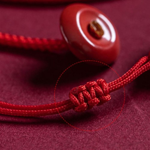 Cinnabar Zodiac Ruyi Fu Lotus Blessing Belly Chain Cinnabar Zodiac Ruyi Fu Lotus Blessing Belly Chain